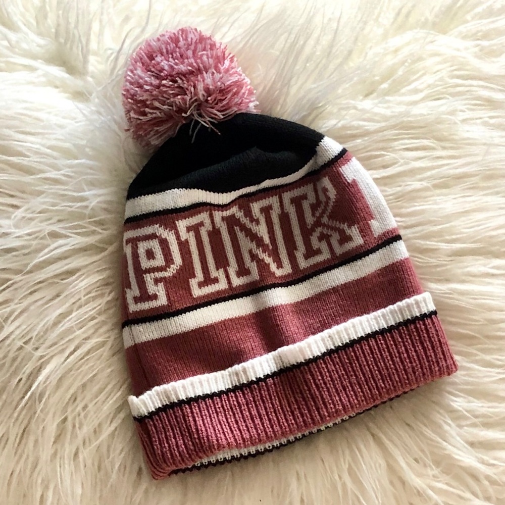🔶*5/20* PINK Nation Beanie NWOT